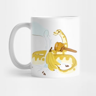 Cute Banana Python Smoothie Mug